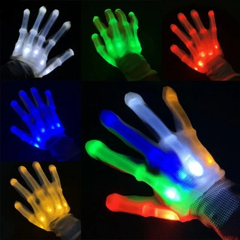 "LED Glow Gloves – Light Up the Night 🌌 | Luxe Exclusive" Buy 1 | Get 1 Free Limited Time Offer