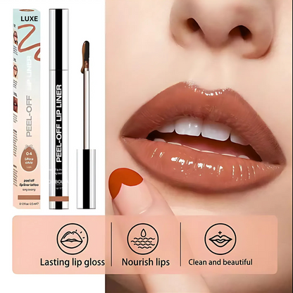 🔥 LUXE™ “Stay-All-Day” Peel-Off Lip Tint ✦ Tattoo-Wear Lip Liner + Full-Lip Stain 💋r