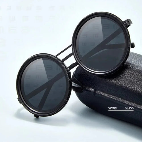 Retro Glam Dimming Sunglasses